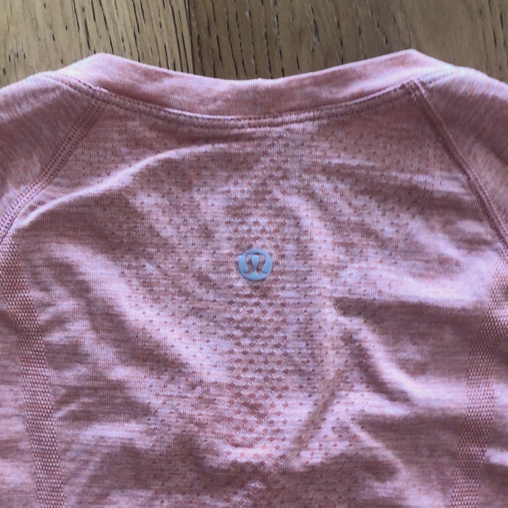 Lululemon Light Peach (*Custom Color) Swiftly Tec… - image 2